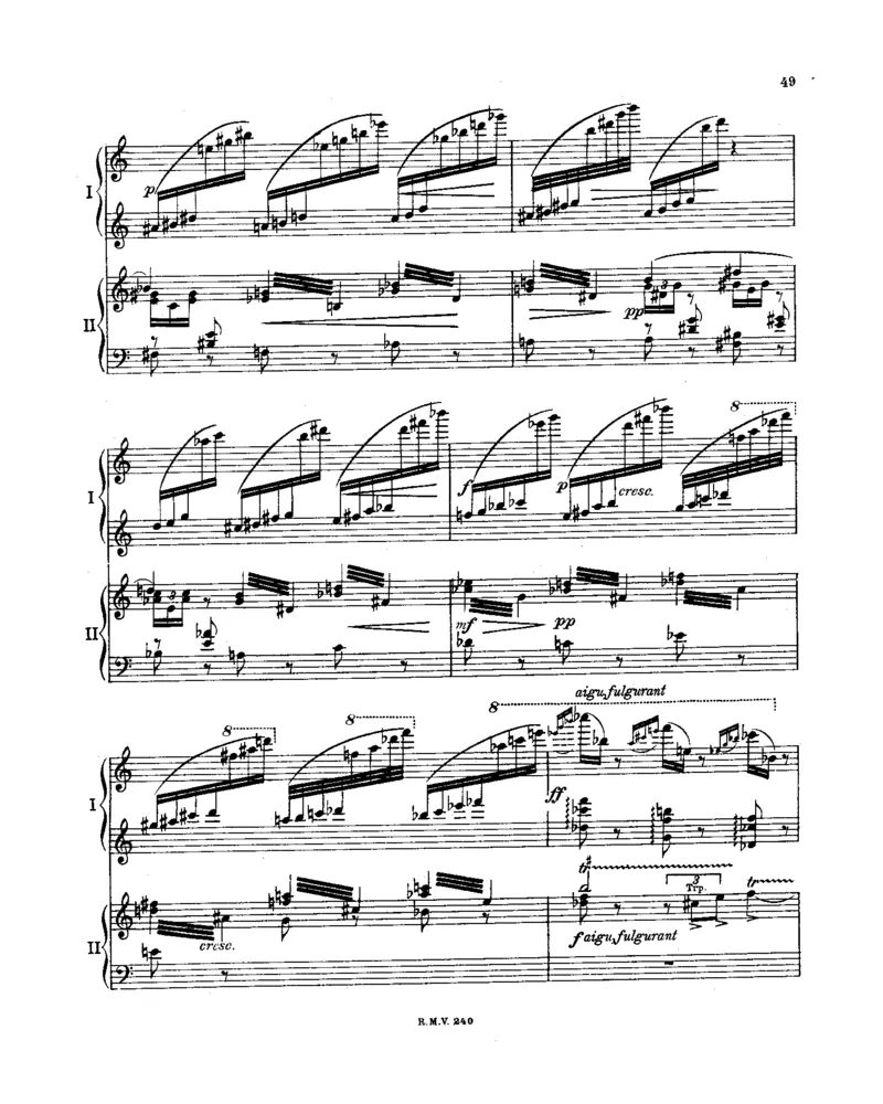 Prometheus,Op60(2Piano)_一万首著名钢琴曲谱哈农贝多芬合集视频教学电子版高清无水印可打印_1古典钢琴知名音乐家谱_斯克里亚宾钢琴谱全集