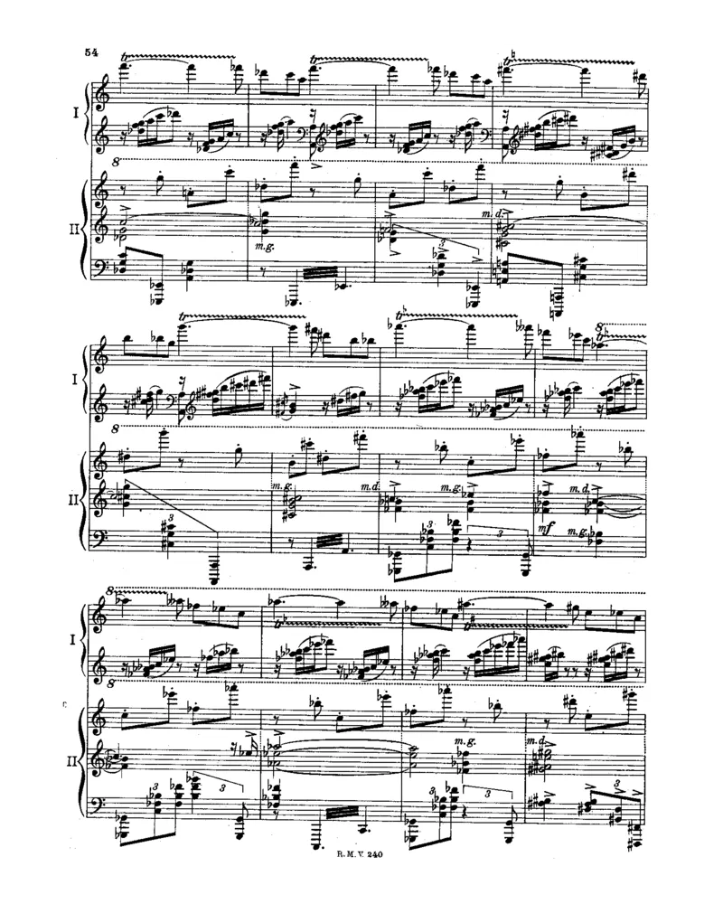 Prometheus,Op60(2Piano)_一万首著名钢琴曲谱哈农贝多芬合集视频教学电子版高清无水印可打印_1古典钢琴知名音乐家谱_斯克里亚宾钢琴谱全集