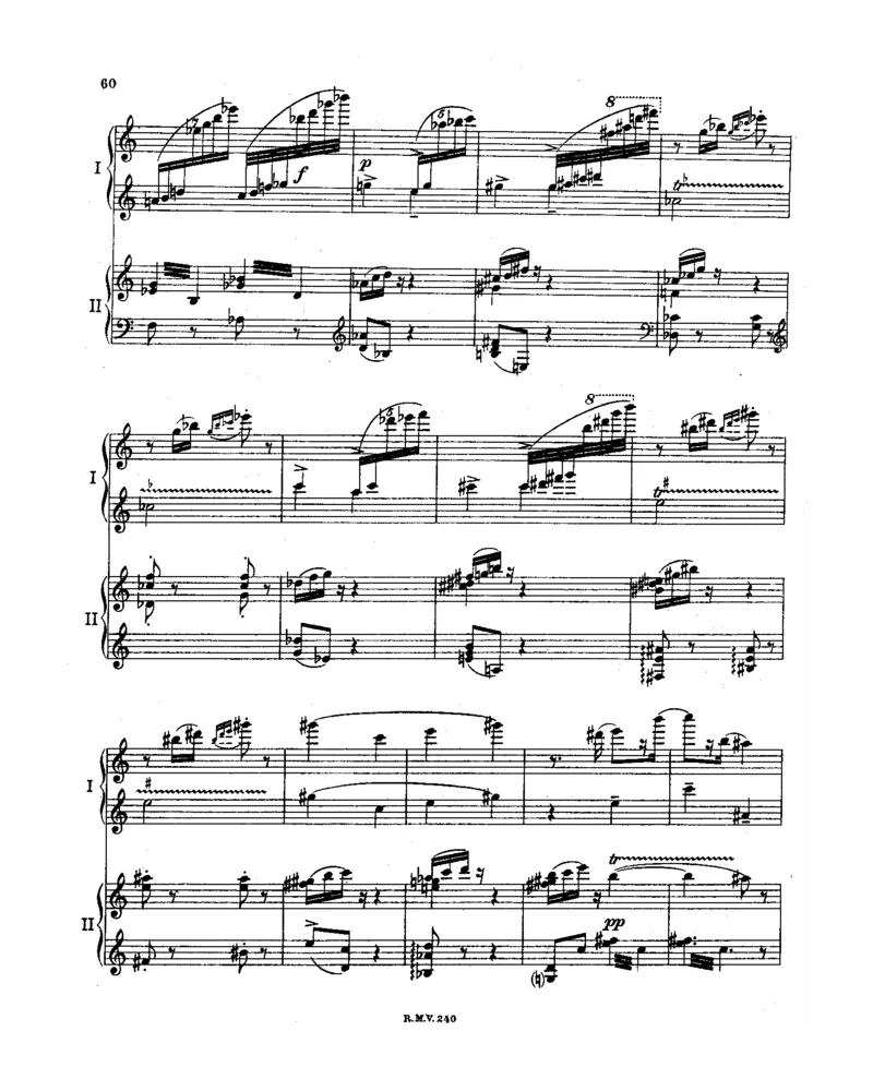 Prometheus,Op60(2Piano)_一万首著名钢琴曲谱哈农贝多芬合集视频教学电子版高清无水印可打印_1古典钢琴知名音乐家谱_斯克里亚宾钢琴谱全集