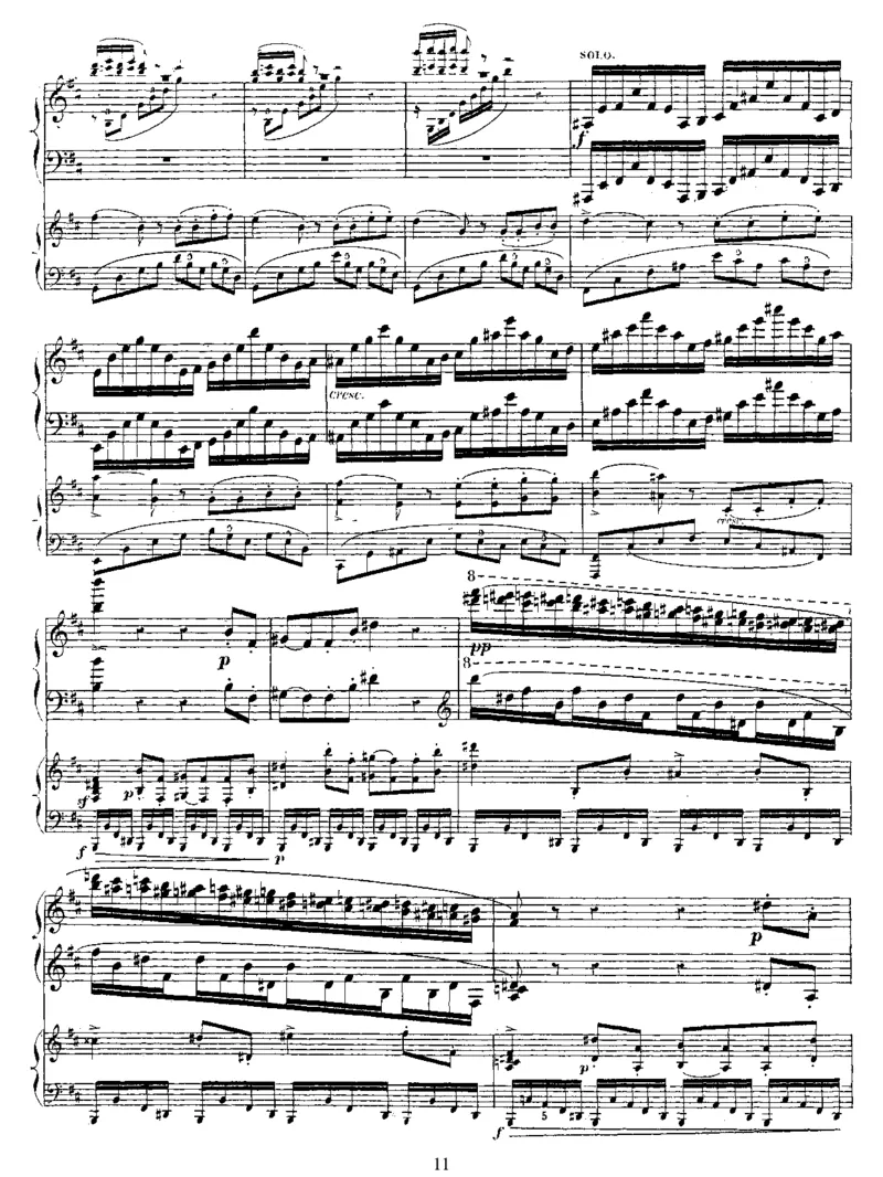 SaintSaens_Concerto_No.1_op.17_一万首著名钢琴曲谱哈农贝多芬合集视频教学电子版高清无水印可打印_1古典钢琴知名音乐家谱_圣桑钢琴谱全集_钢琴协奏曲