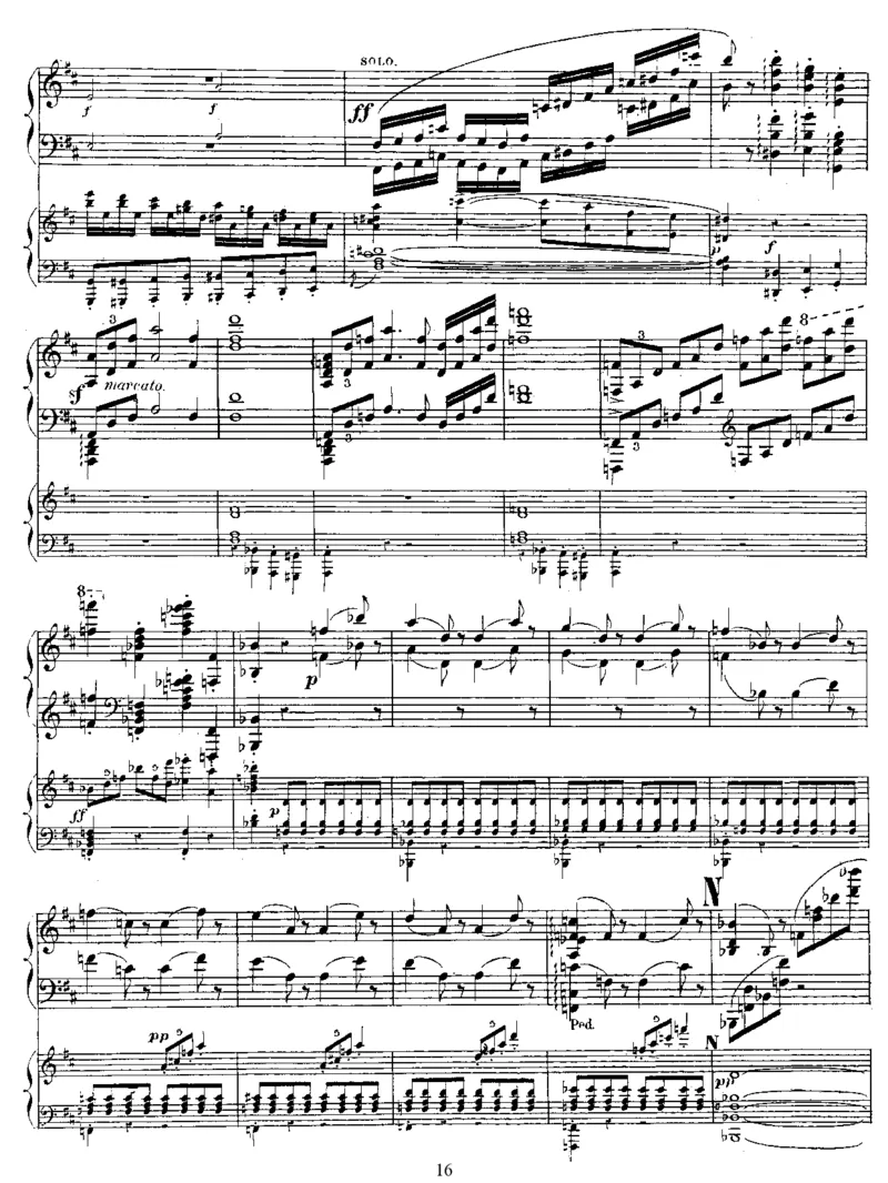 SaintSaens_Concerto_No.1_op.17_一万首著名钢琴曲谱哈农贝多芬合集视频教学电子版高清无水印可打印_1古典钢琴知名音乐家谱_圣桑钢琴谱全集_钢琴协奏曲