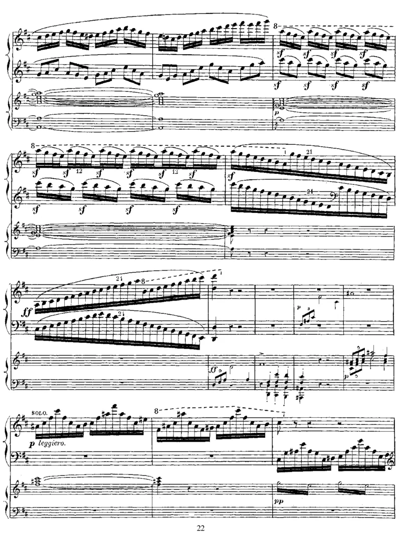 SaintSaens_Concerto_No.1_op.17_一万首著名钢琴曲谱哈农贝多芬合集视频教学电子版高清无水印可打印_1古典钢琴知名音乐家谱_圣桑钢琴谱全集_钢琴协奏曲