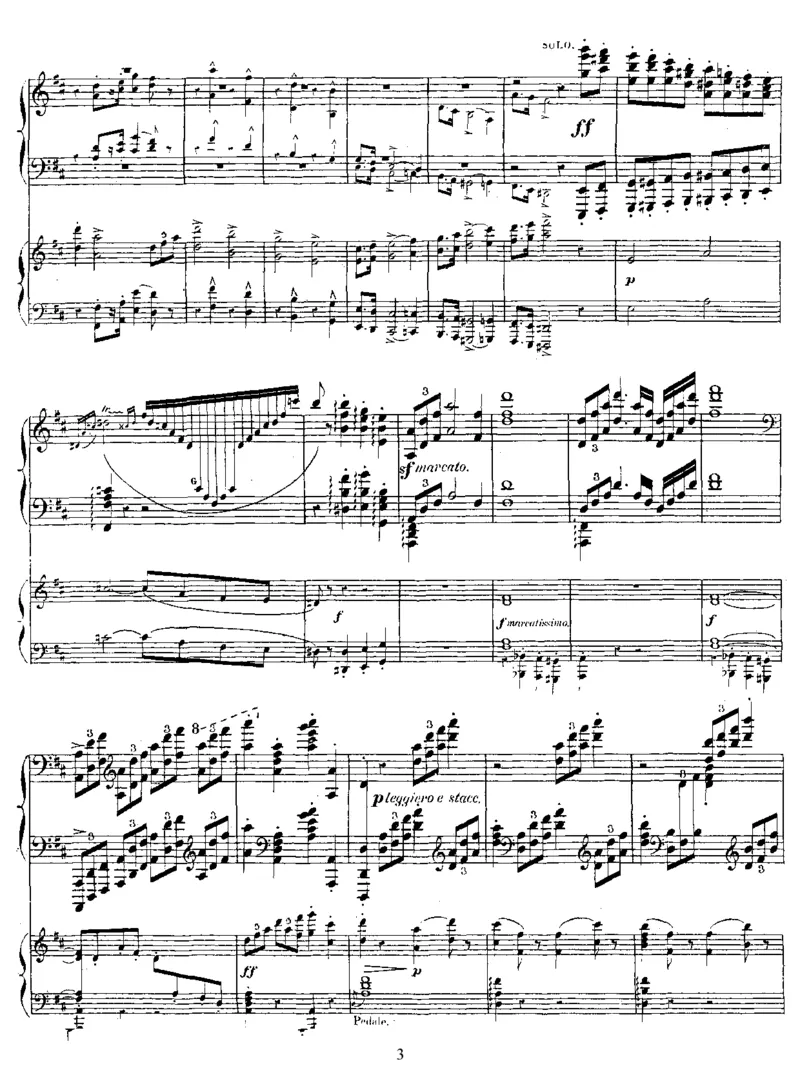 SaintSaens_Concerto_No.1_op.17_一万首著名钢琴曲谱哈农贝多芬合集视频教学电子版高清无水印可打印_1古典钢琴知名音乐家谱_圣桑钢琴谱全集_钢琴协奏曲