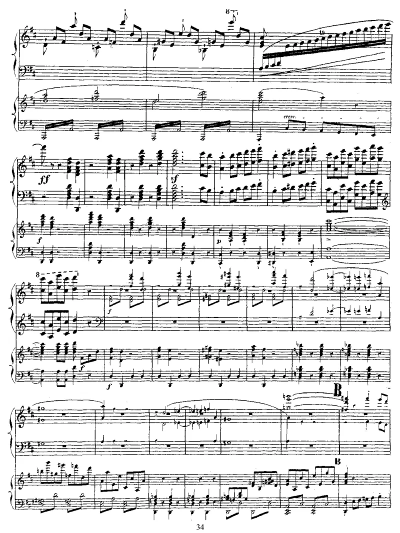 SaintSaens_Concerto_No.1_op.17_一万首著名钢琴曲谱哈农贝多芬合集视频教学电子版高清无水印可打印_1古典钢琴知名音乐家谱_圣桑钢琴谱全集_钢琴协奏曲