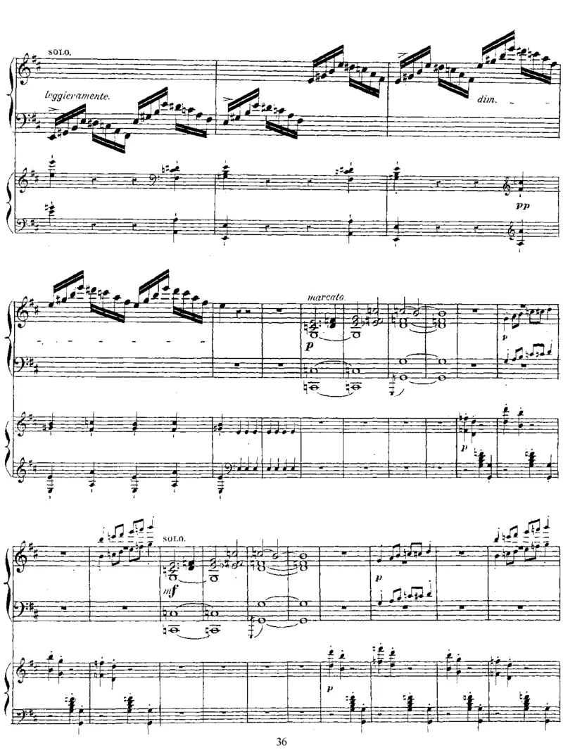 SaintSaens_Concerto_No.1_op.17_一万首著名钢琴曲谱哈农贝多芬合集视频教学电子版高清无水印可打印_1古典钢琴知名音乐家谱_圣桑钢琴谱全集_钢琴协奏曲