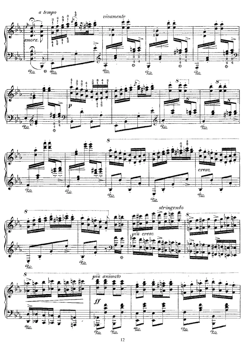 HungarianRhapsodyNo9inEb_NoRestriction_一万首著名钢琴曲谱哈农贝多芬合集视频教学电子版高清无水印可打印_1古典钢琴知名音乐家谱_李斯特钢琴谱全集_匈牙利狂想曲