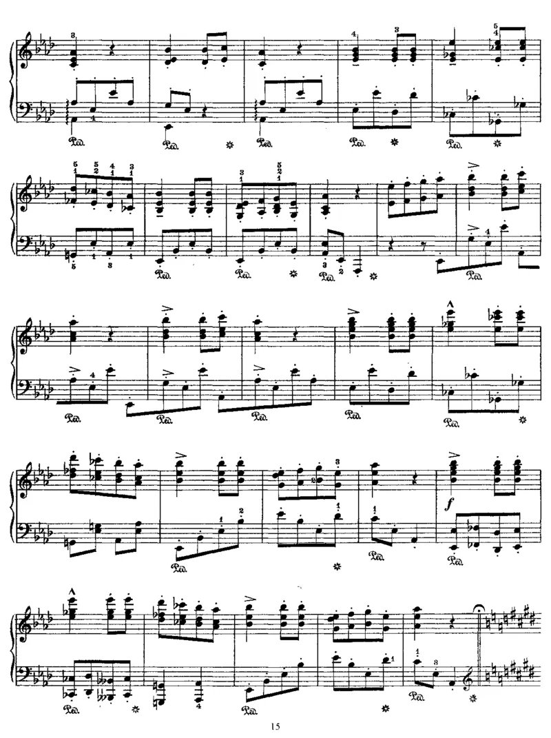 HungarianRhapsodyNo9inEb_NoRestriction_一万首著名钢琴曲谱哈农贝多芬合集视频教学电子版高清无水印可打印_1古典钢琴知名音乐家谱_李斯特钢琴谱全集_匈牙利狂想曲