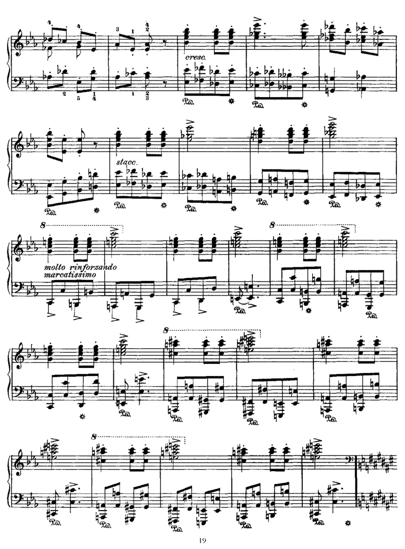 HungarianRhapsodyNo9inEb_NoRestriction_一万首著名钢琴曲谱哈农贝多芬合集视频教学电子版高清无水印可打印_1古典钢琴知名音乐家谱_李斯特钢琴谱全集_匈牙利狂想曲