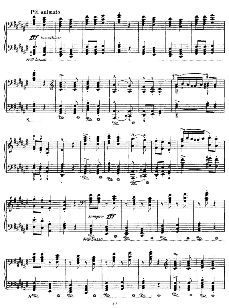 HungarianRhapsodyNo9inEb_NoRestriction_一万首著名钢琴曲谱哈农贝多芬合集视频教学电子版高清无水印可打印_1古典钢琴知名音乐家谱_李斯特钢琴谱全集_匈牙利狂想曲