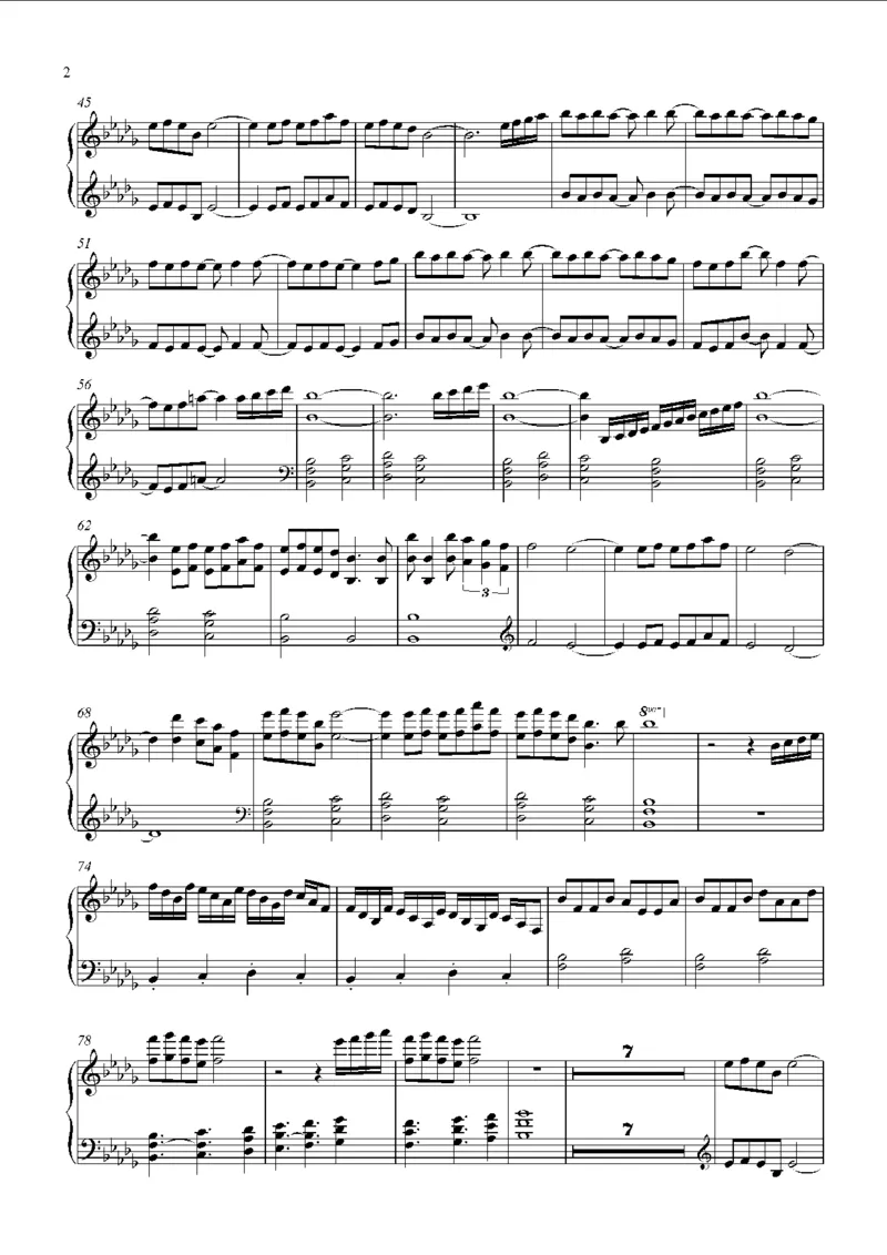 MerryChristmas_一万首著名钢琴曲谱哈农贝多芬合集视频教学电子版高清无水印可打印_02现代钢琴谱合集_马克西姆钢琴谱全集