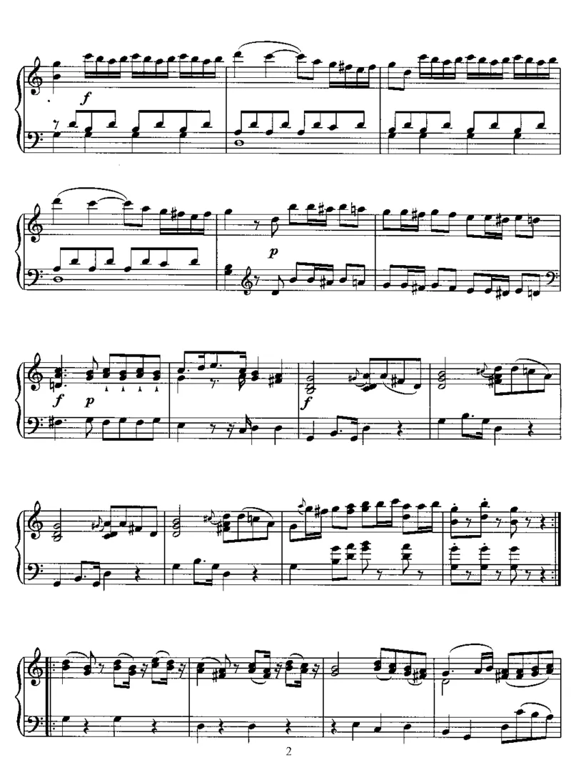 MarchinC,K408_一万首著名钢琴曲谱哈农贝多芬合集视频教学电子版高清无水印可打印_1古典钢琴知名音乐家谱_莫扎特钢琴谱全集_0312095926_其他