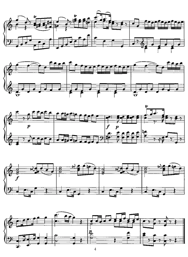 MarchinC,K408_一万首著名钢琴曲谱哈农贝多芬合集视频教学电子版高清无水印可打印_1古典钢琴知名音乐家谱_莫扎特钢琴谱全集_0312095926_其他