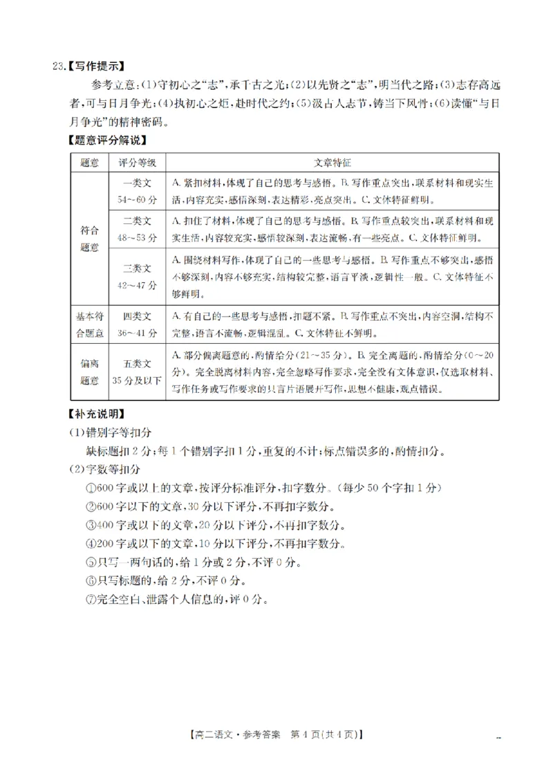 河南省南阳地区2025-2026学年高二上学期12月阶段考试卷（26-176B）语文答案_2024-2025高二（7-7月题库）_2026年1月高二