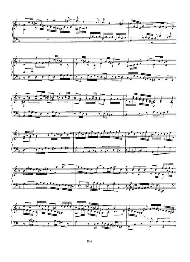 FantasiaandFugueind,BWV905_一万首著名钢琴曲谱哈农贝多芬合集视频教学电子版高清无水印可打印_1古典钢琴知名音乐家谱_巴赫钢琴谱全集_Preludes，Fantasias，Fugues