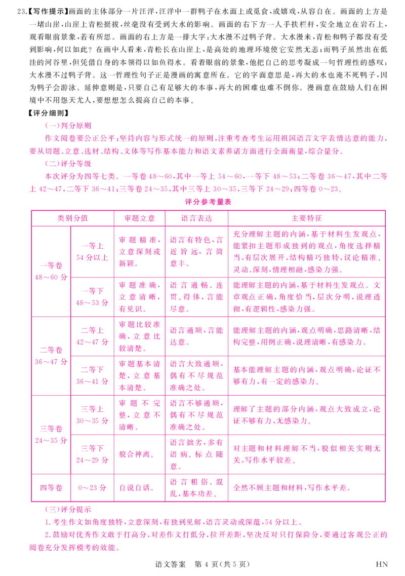 语文答案_2024年4月_01按日期_21号_2024届河南省八市重点高中高三4月第一次模拟考试_河南省八市重点高中2024届高三4月第一次模拟考试&mdash;&mdash;语文
