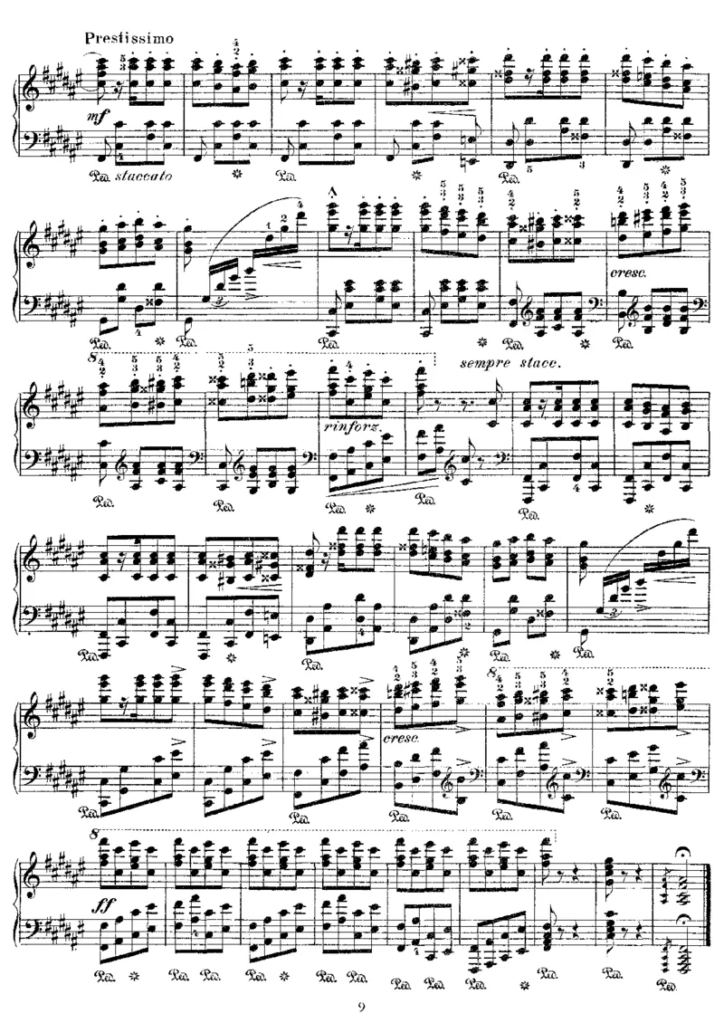 HungarianRhapsodyNo11ina_NoRestriction_一万首著名钢琴曲谱哈农贝多芬合集视频教学电子版高清无水印可打印_1古典钢琴知名音乐家谱_李斯特钢琴谱全集_匈牙利狂想曲