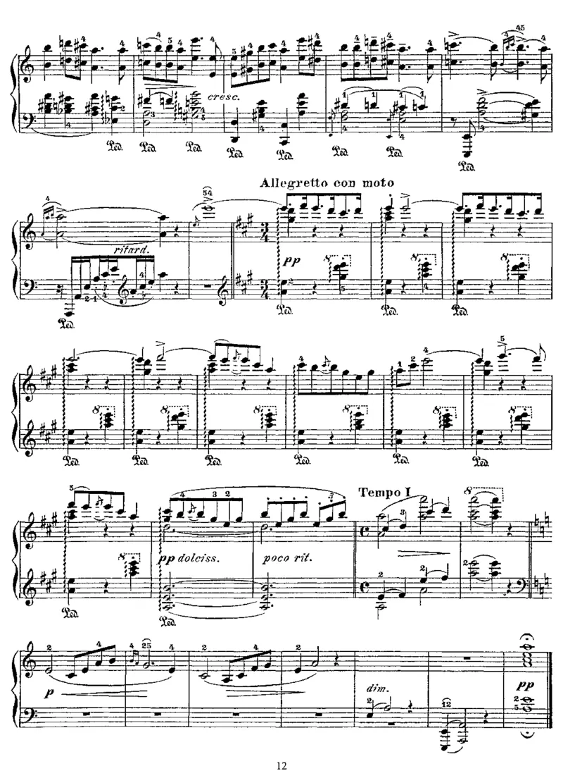 PianoPieces,Op52_一万首著名钢琴曲谱哈农贝多芬合集视频教学电子版高清无水印可打印_1古典钢琴知名音乐家谱_格里格钢琴谱全集_其他