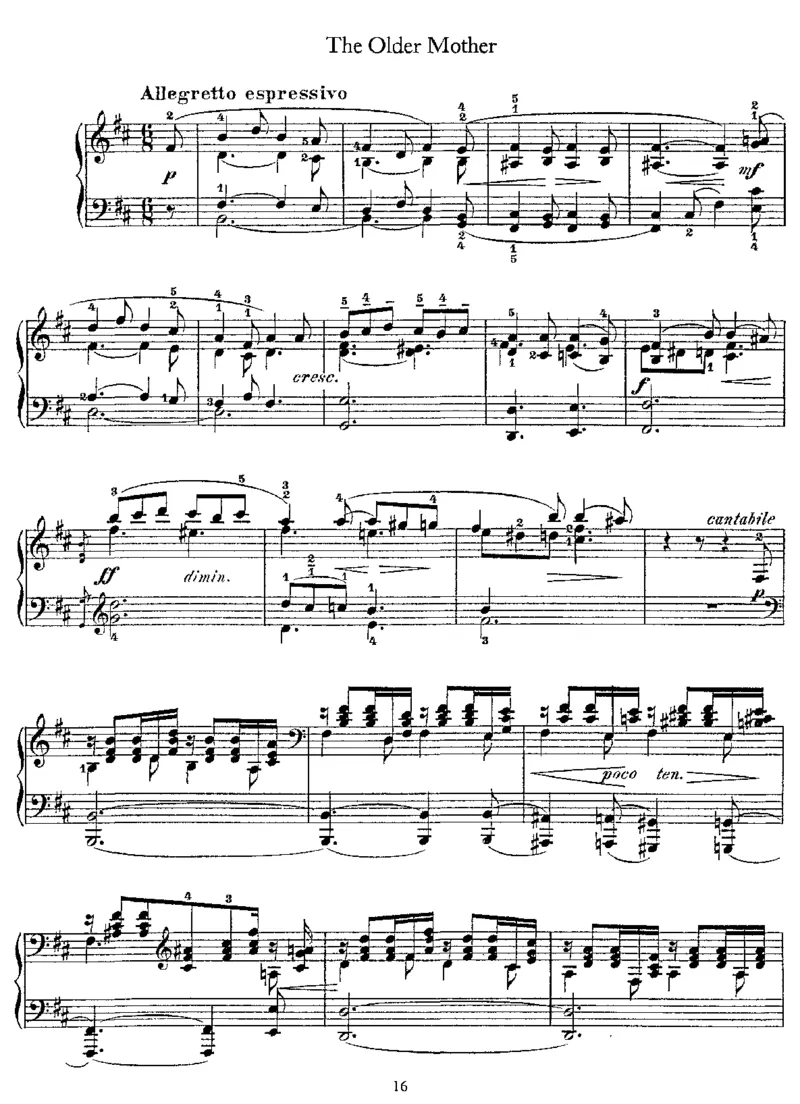 PianoPieces,Op52_一万首著名钢琴曲谱哈农贝多芬合集视频教学电子版高清无水印可打印_1古典钢琴知名音乐家谱_格里格钢琴谱全集_其他