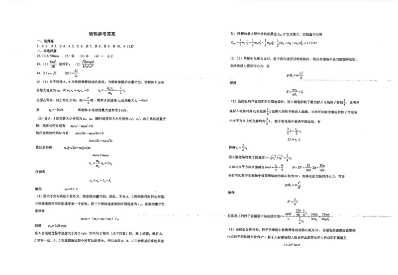 江苏省海安高级中学2024-2025学年高二上学期12月阶段检测试题物理PDF版含答案_2024-2025高二（7-7月题库）_2025年01月试卷_0113江苏省海安高级中学2024-2025学年高二上学期12月阶段检测试题