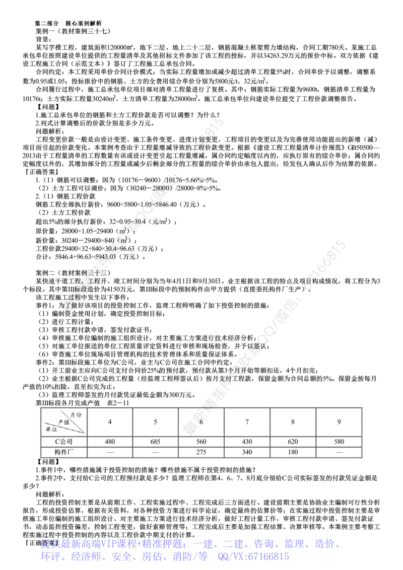 WM_04-第06讲　合同价款支付、竣工结算案例分析_监理工程师_2025监理工程师_2025年监理工程师-各大机构_2025年监理-土建案例_机构2-JG_01.精讲班-陈.江潮_讲义