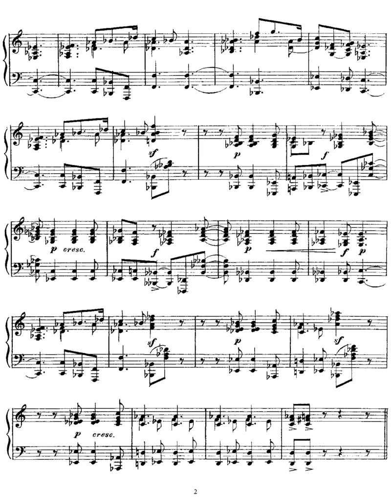 Scherzo,Op46_一万首著名钢琴曲谱哈农贝多芬合集视频教学电子版高清无水印可打印_1古典钢琴知名音乐家谱_斯克里亚宾钢琴谱全集_其他