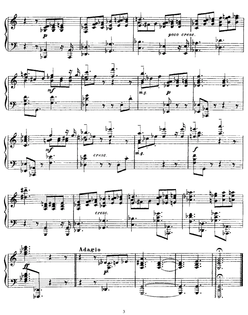 Scherzo,Op46_一万首著名钢琴曲谱哈农贝多芬合集视频教学电子版高清无水印可打印_1古典钢琴知名音乐家谱_斯克里亚宾钢琴谱全集_其他