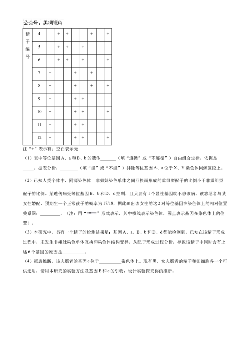山东省济宁市实验中学2025届高三上学期10月月考生物试题_2024-2025高三（6-6月题库）_2024年10月试卷_1031山东省济宁市实验中学2025届高三上学期10月月考