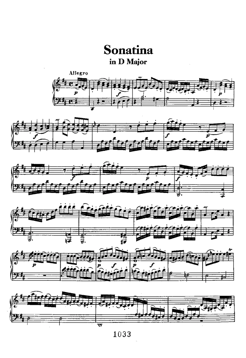 SonatinainD_一万首著名钢琴曲谱哈农贝多芬合集视频教学电子版高清无水印可打印_1古典钢琴知名音乐家谱_贝多芬钢琴谱全集_小奏鸣曲