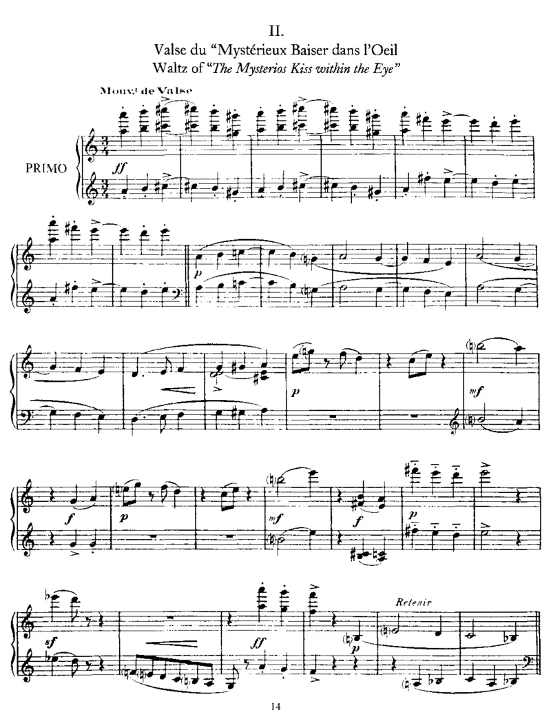 LaBelleExcentrique(4Hands)_一万首著名钢琴曲谱哈农贝多芬合集视频教学电子版高清无水印可打印_1古典钢琴知名音乐家谱_萨蒂钢琴谱全集_四手连弹