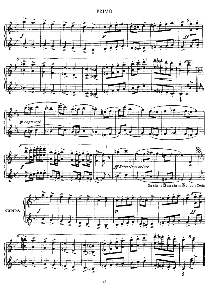 LaBelleExcentrique(4Hands)_一万首著名钢琴曲谱哈农贝多芬合集视频教学电子版高清无水印可打印_1古典钢琴知名音乐家谱_萨蒂钢琴谱全集_四手连弹