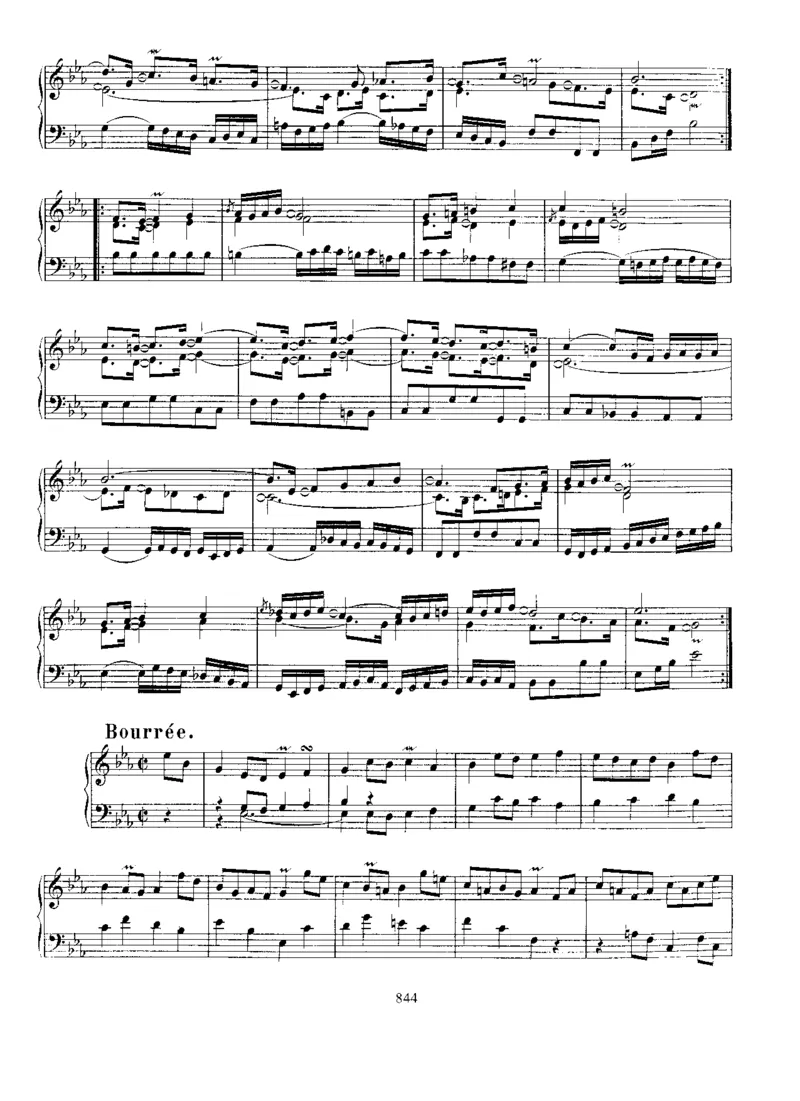 SuiteinEb,BWV819_一万首著名钢琴曲谱哈农贝多芬合集视频教学电子版高清无水印可打印_1古典钢琴知名音乐家谱_巴赫钢琴谱全集_其他