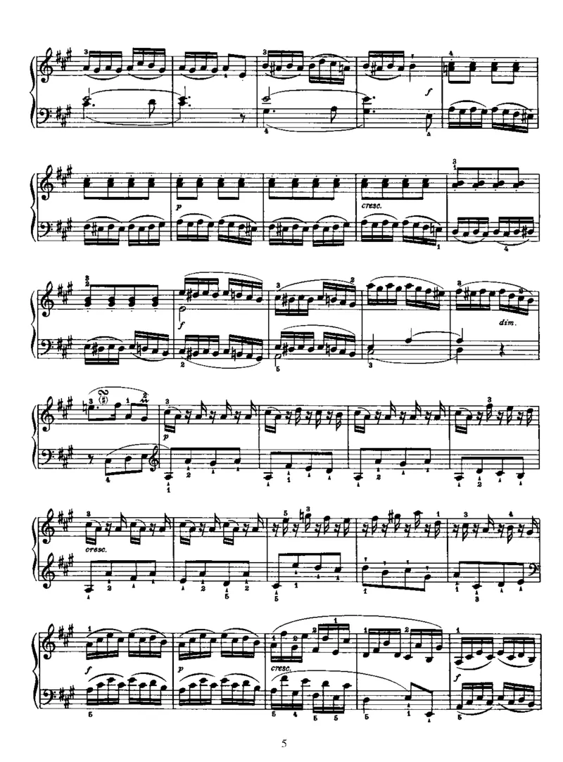 PianoSonataNo30inA_NoRestriction_一万首著名钢琴曲谱哈农贝多芬合集视频教学电子版高清无水印可打印_1古典钢琴知名音乐家谱_海顿钢琴谱全集_奏鸣曲