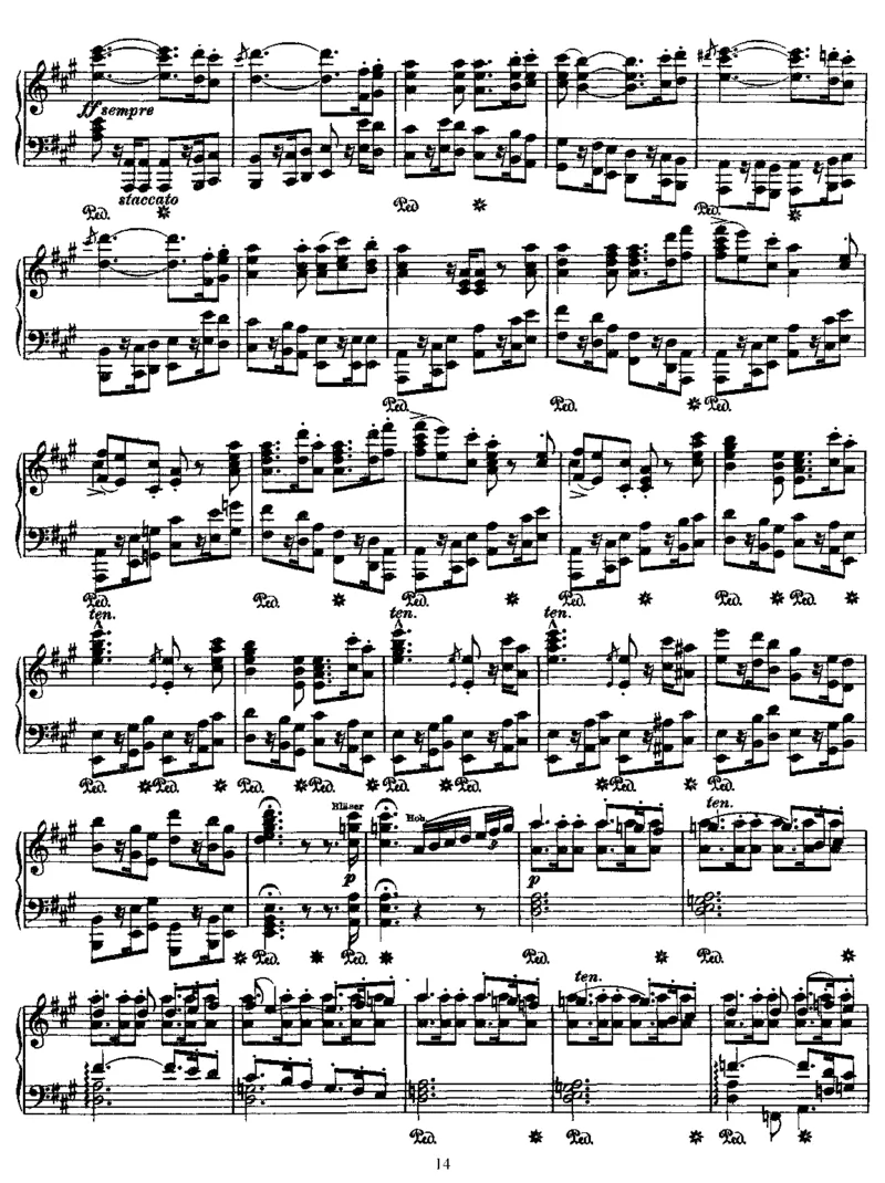 SymphonyNo7inA(Beethoven)_一万首著名钢琴曲谱哈农贝多芬合集视频教学电子版高清无水印可打印_1古典钢琴知名音乐家谱_李斯特钢琴谱全集_改编贝多芬