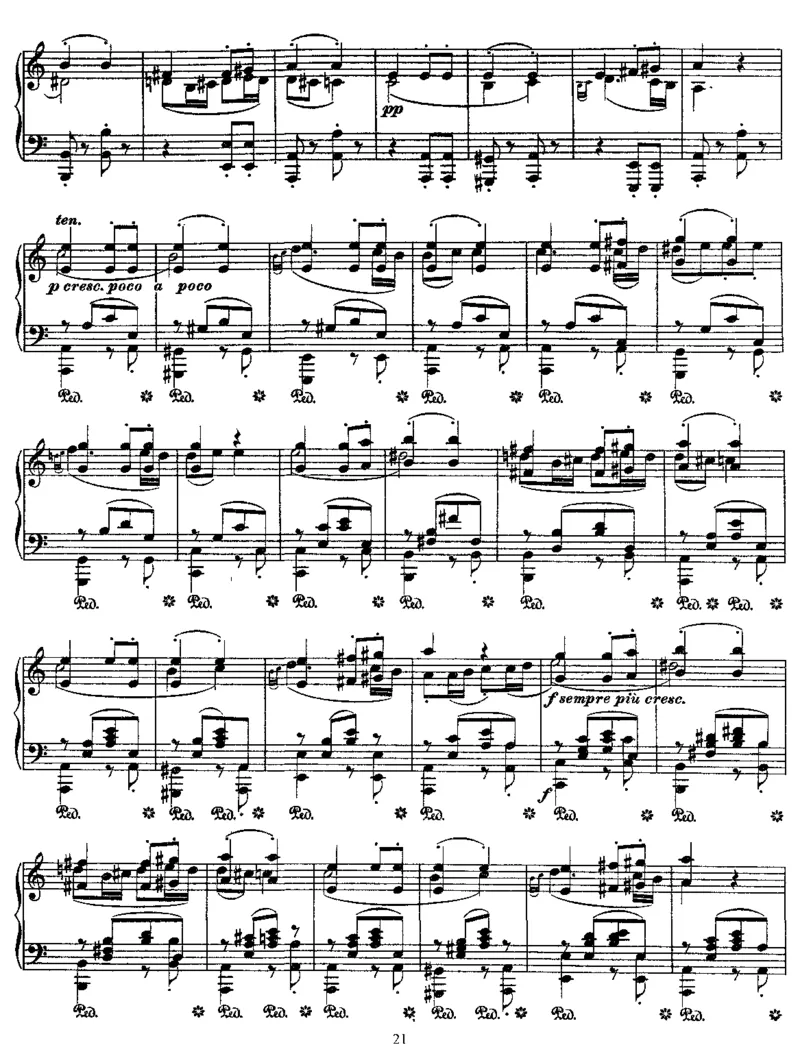 SymphonyNo7inA(Beethoven)_一万首著名钢琴曲谱哈农贝多芬合集视频教学电子版高清无水印可打印_1古典钢琴知名音乐家谱_李斯特钢琴谱全集_改编贝多芬