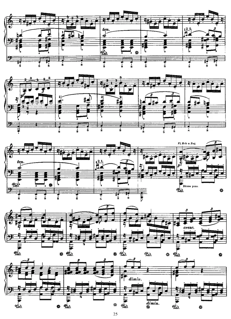 SymphonyNo7inA(Beethoven)_一万首著名钢琴曲谱哈农贝多芬合集视频教学电子版高清无水印可打印_1古典钢琴知名音乐家谱_李斯特钢琴谱全集_改编贝多芬