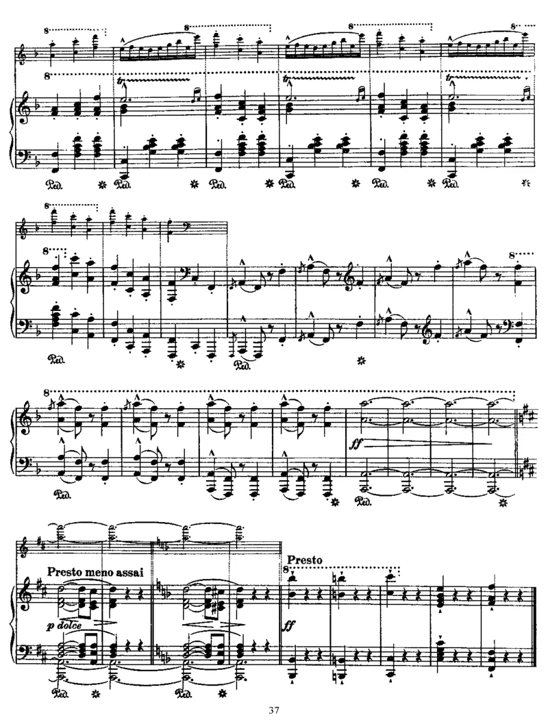 SymphonyNo7inA(Beethoven)_一万首著名钢琴曲谱哈农贝多芬合集视频教学电子版高清无水印可打印_1古典钢琴知名音乐家谱_李斯特钢琴谱全集_改编贝多芬