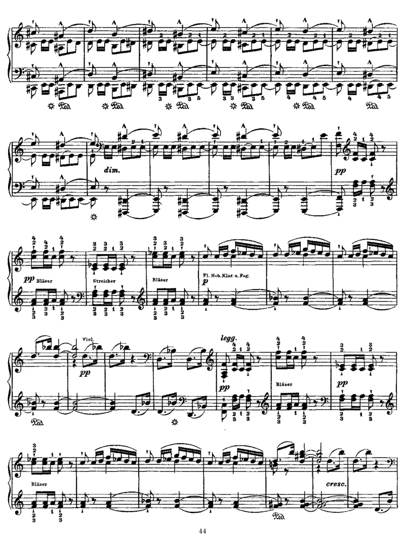 SymphonyNo7inA(Beethoven)_一万首著名钢琴曲谱哈农贝多芬合集视频教学电子版高清无水印可打印_1古典钢琴知名音乐家谱_李斯特钢琴谱全集_改编贝多芬