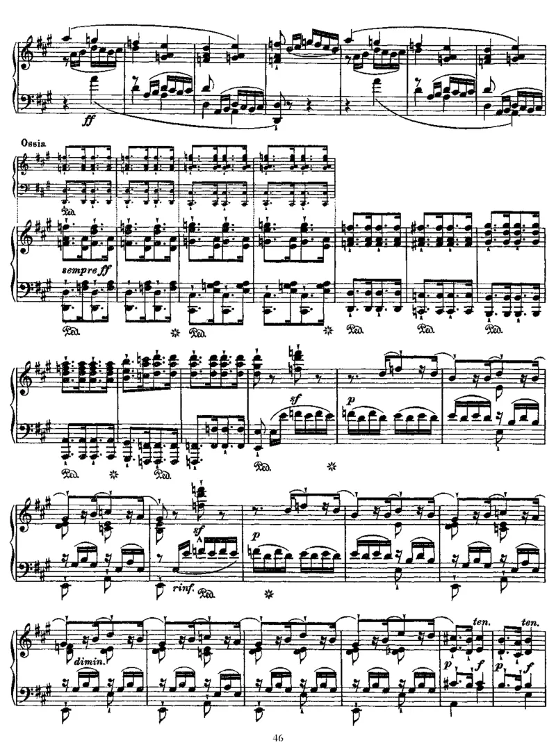 SymphonyNo7inA(Beethoven)_一万首著名钢琴曲谱哈农贝多芬合集视频教学电子版高清无水印可打印_1古典钢琴知名音乐家谱_李斯特钢琴谱全集_改编贝多芬