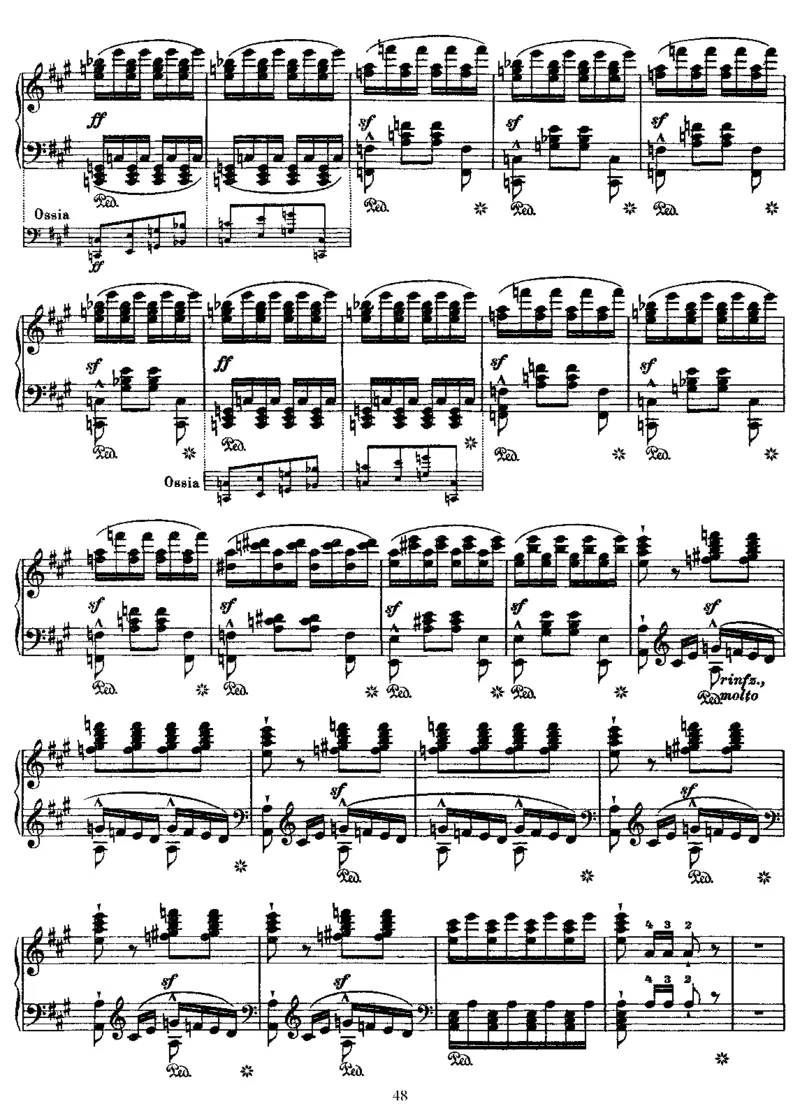 SymphonyNo7inA(Beethoven)_一万首著名钢琴曲谱哈农贝多芬合集视频教学电子版高清无水印可打印_1古典钢琴知名音乐家谱_李斯特钢琴谱全集_改编贝多芬