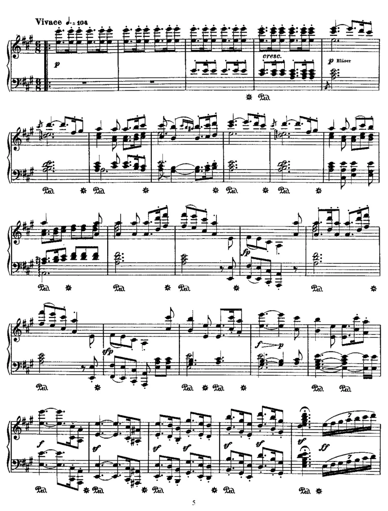 SymphonyNo7inA(Beethoven)_一万首著名钢琴曲谱哈农贝多芬合集视频教学电子版高清无水印可打印_1古典钢琴知名音乐家谱_李斯特钢琴谱全集_改编贝多芬