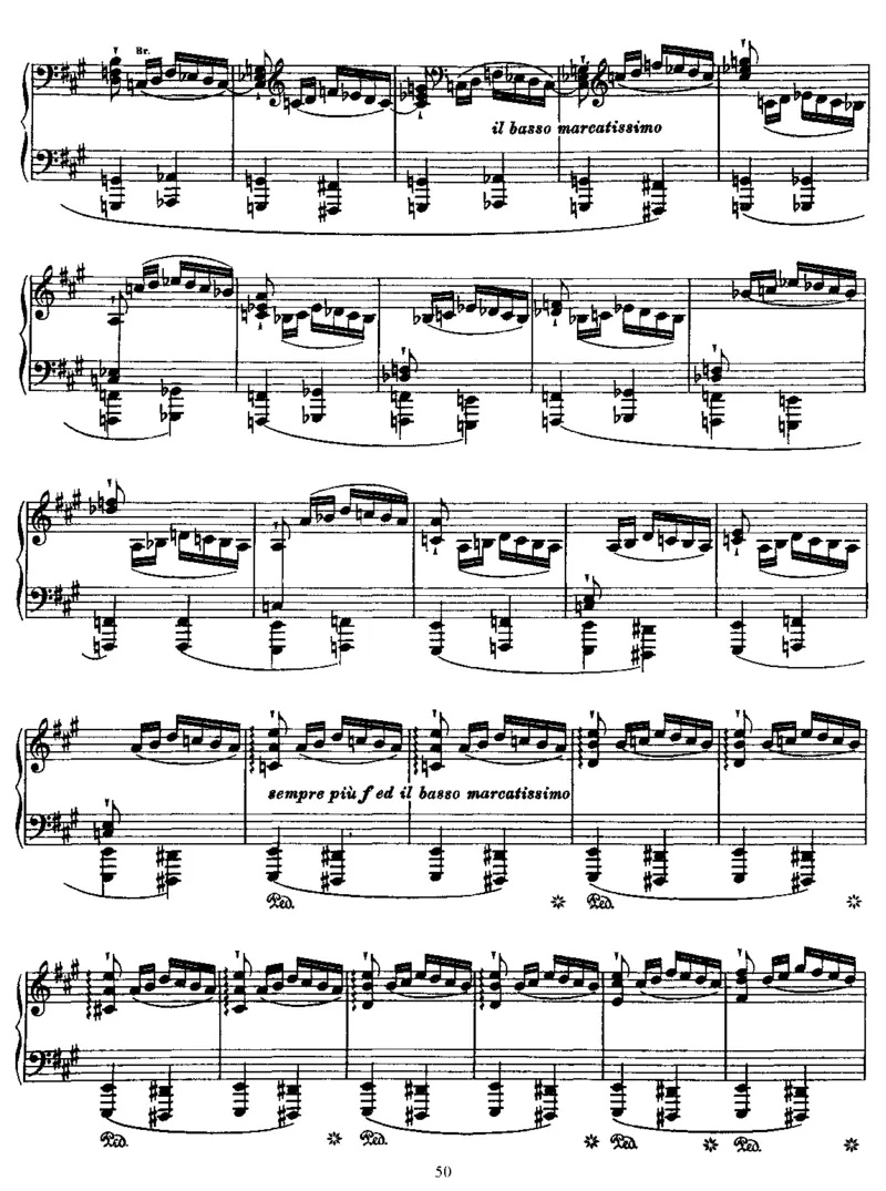 SymphonyNo7inA(Beethoven)_一万首著名钢琴曲谱哈农贝多芬合集视频教学电子版高清无水印可打印_1古典钢琴知名音乐家谱_李斯特钢琴谱全集_改编贝多芬