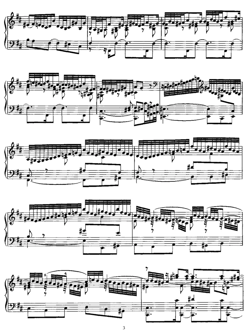 PreludeandFugueinb,BWV544(Bach)_一万首著名钢琴曲谱哈农贝多芬合集视频教学电子版高清无水印可打印_1古典钢琴知名音乐家谱_李斯特钢琴谱全集_改编巴赫