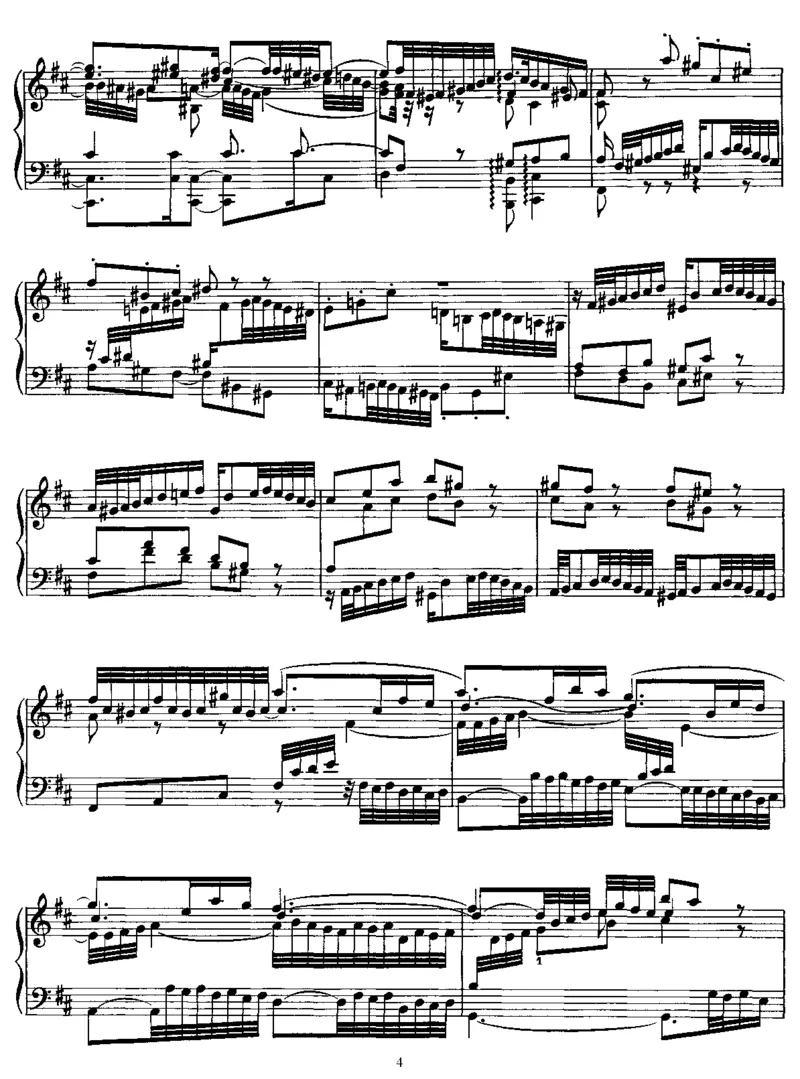 PreludeandFugueinb,BWV544(Bach)_一万首著名钢琴曲谱哈农贝多芬合集视频教学电子版高清无水印可打印_1古典钢琴知名音乐家谱_李斯特钢琴谱全集_改编巴赫