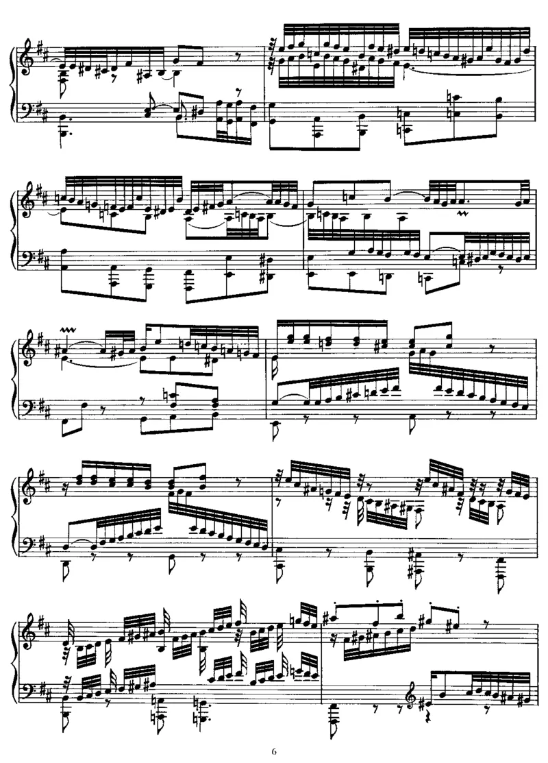 PreludeandFugueinb,BWV544(Bach)_一万首著名钢琴曲谱哈农贝多芬合集视频教学电子版高清无水印可打印_1古典钢琴知名音乐家谱_李斯特钢琴谱全集_改编巴赫