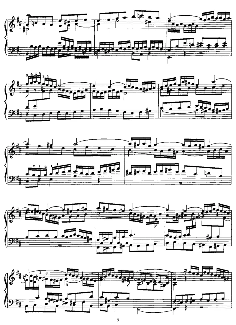 PreludeandFugueinb,BWV544(Bach)_一万首著名钢琴曲谱哈农贝多芬合集视频教学电子版高清无水印可打印_1古典钢琴知名音乐家谱_李斯特钢琴谱全集_改编巴赫