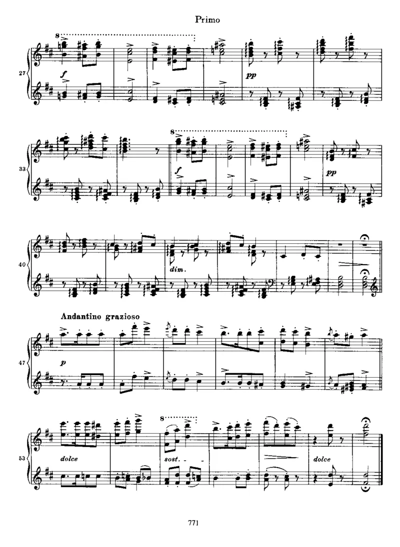 HungarianDanceNo13inD_一万首著名钢琴曲谱哈农贝多芬合集视频教学电子版高清无水印可打印_1古典钢琴知名音乐家谱_勃拉姆斯钢琴谱全集_匈牙利舞曲四手联弹版