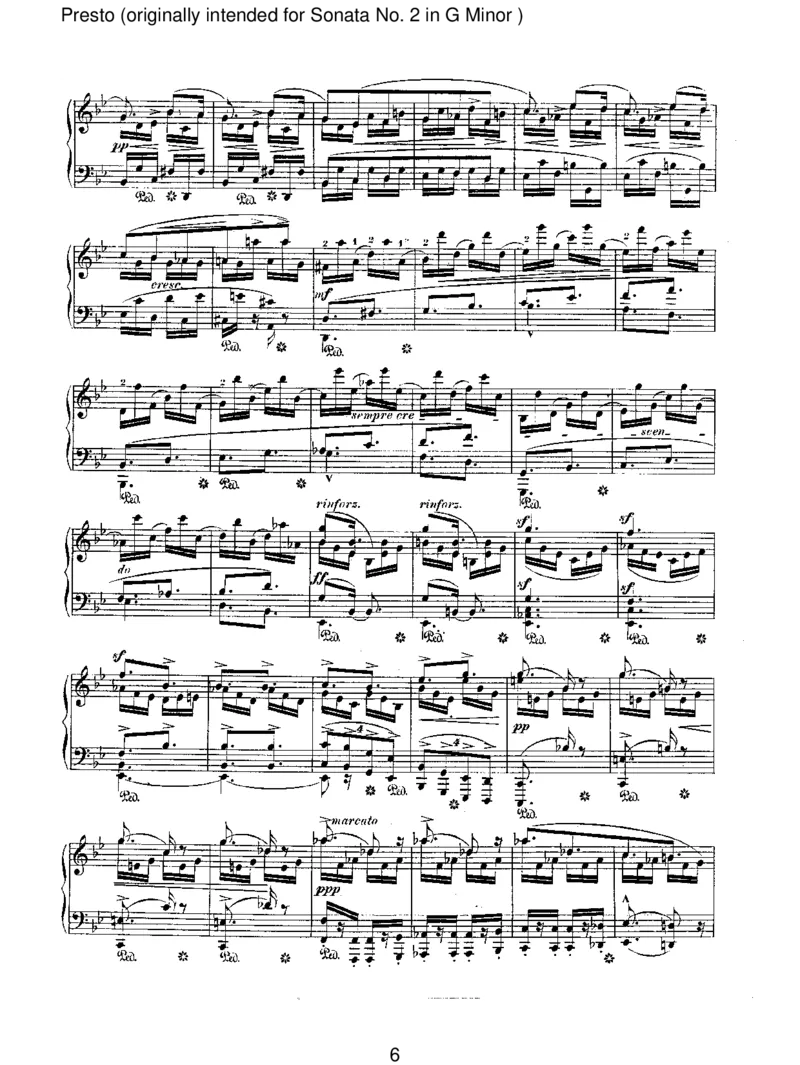 Presto(originallyintendedforSonataNo.2inGMinor)_一万首著名钢琴曲谱哈农贝多芬合集视频教学电子版高清无水印可打印_1古典钢琴知名音乐家谱_舒曼钢琴谱全集_RobertSchumann罗伯特&middot;舒曼(1810-1856)