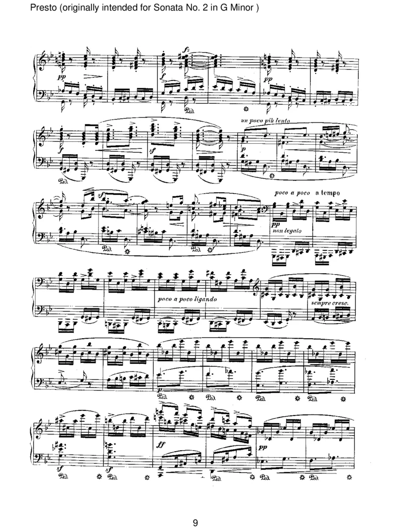 Presto(originallyintendedforSonataNo.2inGMinor)_一万首著名钢琴曲谱哈农贝多芬合集视频教学电子版高清无水印可打印_1古典钢琴知名音乐家谱_舒曼钢琴谱全集_RobertSchumann罗伯特&middot;舒曼(1810-1856)