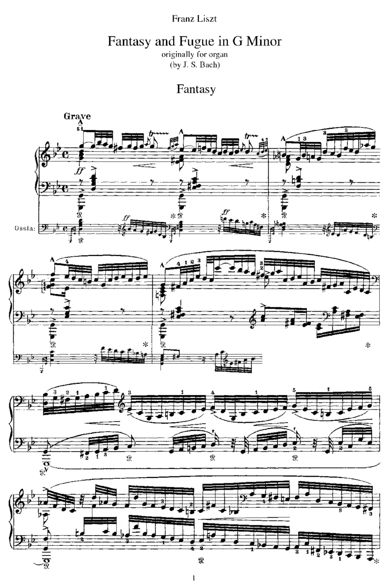 FantasiaandFugueing,BWV542(Bach)_一万首著名钢琴曲谱哈农贝多芬合集视频教学电子版高清无水印可打印_1古典钢琴知名音乐家谱_李斯特钢琴谱全集_改编巴赫