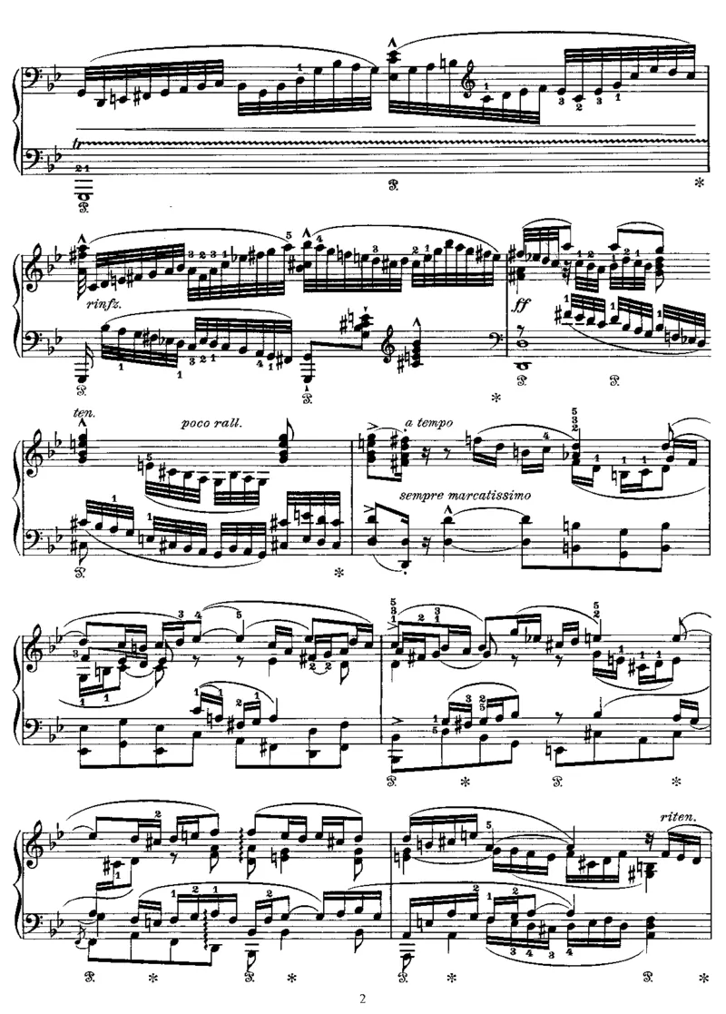 FantasiaandFugueing,BWV542(Bach)_一万首著名钢琴曲谱哈农贝多芬合集视频教学电子版高清无水印可打印_1古典钢琴知名音乐家谱_李斯特钢琴谱全集_改编巴赫